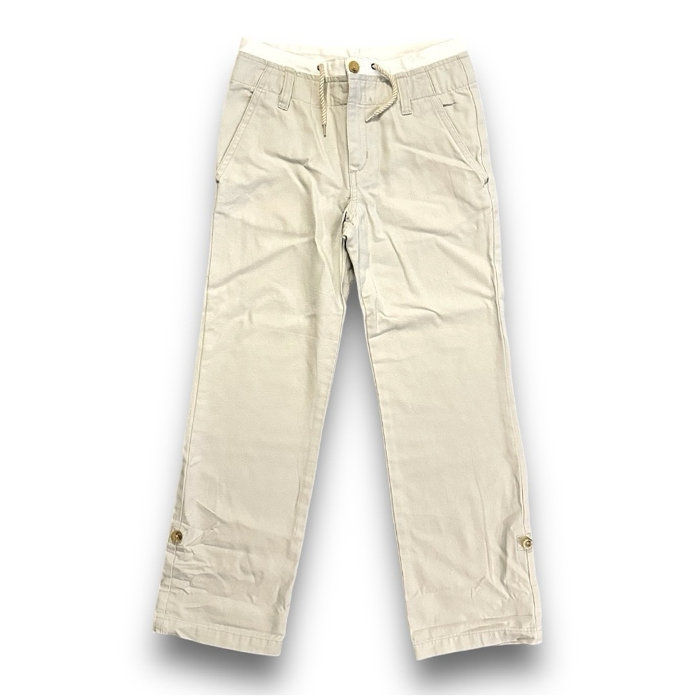 Janie & Jack | Roll Cuff Khaki Pants (8)
